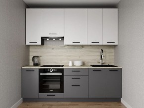 Кухонный гарнитур Меренга 2400 h950 (Стол. 26мм) в Лесном - lesnoy.ok-mebel.com | фото