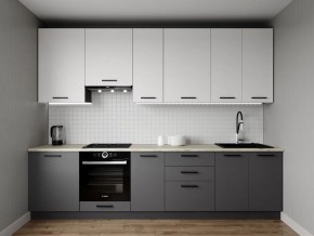 Кухонный гарнитур Меренга 3000 h950 (Стол. 38мм) в Лесном - lesnoy.ok-mebel.com | фото