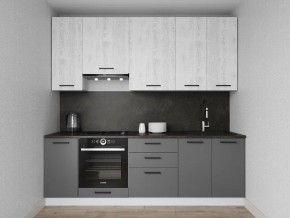 Кухонный гарнитур Санторини 2400 h950 (Стол. 38мм) в Лесном - lesnoy.ok-mebel.com | фото