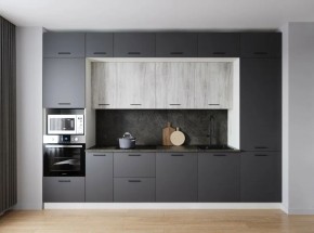 Кухонный гарнитур Санторини 3400 (Стол. 26мм) в Лесном - lesnoy.ok-mebel.com | фото