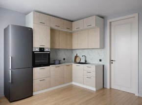 Кухонный гарнитур Шимо 2200*1700 (Стол. 38мм) в Лесном - lesnoy.ok-mebel.com | фото