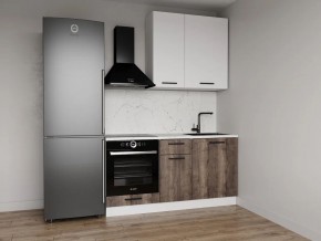 Кухонный гарнитур Старое Дерево 1600 h950 (Стол. 26мм) в Лесном - lesnoy.ok-mebel.com | фото