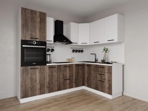 Кухонный гарнитур Старое Дерево 2400*1600 (Стол. 38мм) в Лесном - lesnoy.ok-mebel.com | фото
