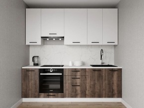 Кухонный гарнитур Старое Дерево 2400 h950 (Стол. 26мм) в Лесном - lesnoy.ok-mebel.com | фото