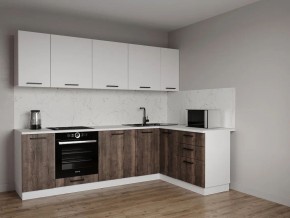 Кухонный гарнитур Старое Дерево 2600*1600 (Стол. 26мм) в Лесном - lesnoy.ok-mebel.com | фото