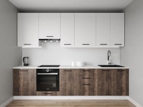 Кухонный гарнитур Старое Дерево 3000 h950 (Стол. 26мм) в Лесном - lesnoy.ok-mebel.com | фото