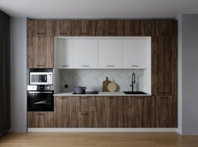 Кухонный гарнитур Старое Дерево 3400 (Стол. 26мм) в Лесном - lesnoy.ok-mebel.com | фото