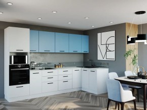 Кухонный гарнитур угловой Капри 3200х1400 (Стол. 26мм) в Лесном - lesnoy.ok-mebel.com | фото