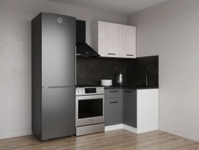 Кухонный гарнитур угловой Санторини 1000*1000 (Стол. 26мм) в Лесном - lesnoy.ok-mebel.com | фото