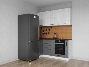 Кухонный гарнитур угловой Санторини 1000*1800 (Стол. 26мм) в Лесном - lesnoy.ok-mebel.com | фото