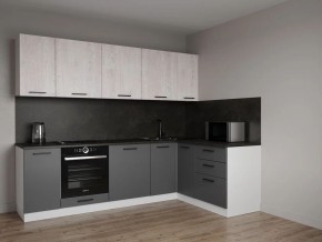 Кухонный гарнитур угловой Санторини 2600*1600 (Стол. 26мм) в Лесном - lesnoy.ok-mebel.com | фото