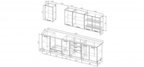 Кухонный гарнитур Умбра 2800 (Стол. 26мм) в Лесном - lesnoy.ok-mebel.com | фото 2
