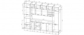 Кухонный гарнитур Умбра 3400 (Стол. 38мм) в Лесном - lesnoy.ok-mebel.com | фото 2
