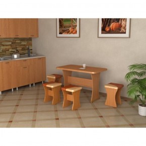 Кухонный стол и 4 табурета Титул в Лесном - lesnoy.ok-mebel.com | фото