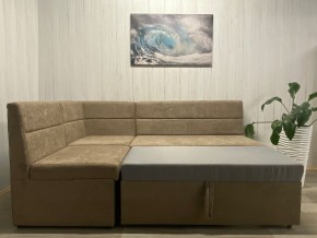 Кухонный уголок Уют-ЛЮКС со спальным местом (ППУ) велюр Comfort 03 в Лесном - lesnoy.ok-mebel.com | фото 2