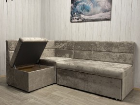 Кухонный уголок Уют-ЛЮКС со спальным местом (ППУ) велюр Comfort 03 в Лесном - lesnoy.ok-mebel.com | фото 5