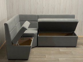 Кухонный уголок УЮТ высокий сектор (ППУ) велюр Veluta Lux 12 в Лесном - lesnoy.ok-mebel.com | фото 2