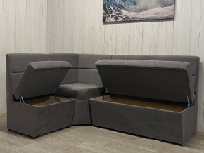 Кухонный уголок УЮТ высокий сектор (ППУ) велюр Veluta Lux 19 в Лесном - lesnoy.ok-mebel.com | фото 2