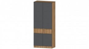 ЛЕНОРА Шкаф 2х створчатый (графит) в Лесном - lesnoy.ok-mebel.com | фото