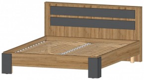ЛЕНОРА Спальный гарнитур (модульный) графит в Лесном - lesnoy.ok-mebel.com | фото 4