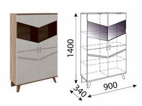 Лимба (гостиная) М04 Сервант в Лесном - lesnoy.ok-mebel.com | фото