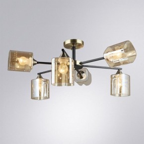 Люстра на штанге Arte Lamp Merci A4185PL-6BK в Лесном - lesnoy.ok-mebel.com | фото 2