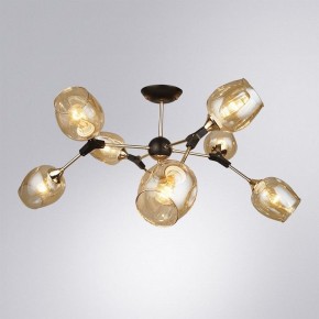 Люстра на штанге Arte Lamp Seppia A4211PL-8BK в Лесном - lesnoy.ok-mebel.com | фото 2