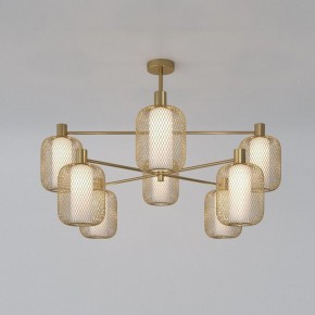 Люстра на штанге Eurosvet Voile 30192/8 золото в Лесном - lesnoy.ok-mebel.com | фото 2