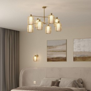 Люстра на штанге Eurosvet Voile 30192/8 золото в Лесном - lesnoy.ok-mebel.com | фото 3