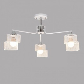 Люстра на штанге Imex MD.4252 MD.4252-3-S-WH+CH в Лесном - lesnoy.ok-mebel.com | фото 2