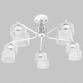 Люстра на штанге Imex MD.4252 MD.4252-5-S-WH+CH в Лесном - lesnoy.ok-mebel.com | фото