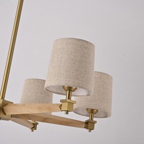 Люстра на штанге Imperiumloft Jorgenson Beige/Light wood STAVRA01 в Лесном - lesnoy.ok-mebel.com | фото 7