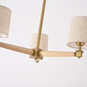 Люстра на штанге Imperiumloft Jorgenson Beige/Light wood STAVRA01 в Лесном - lesnoy.ok-mebel.com | фото 11