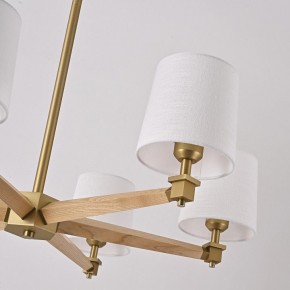 Люстра на штанге Imperiumloft Jorgenson White/Light wood STAVRA01 в Лесном - lesnoy.ok-mebel.com | фото 10