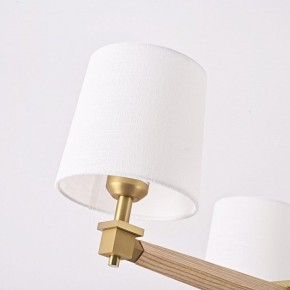 Люстра на штанге Imperiumloft Jorgenson White/Light wood STAVRA01 в Лесном - lesnoy.ok-mebel.com | фото 2