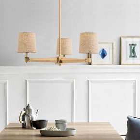 Люстра на штанге Imperiumloft Jorgenson White/Light wood STAVRA01 в Лесном - lesnoy.ok-mebel.com | фото 6