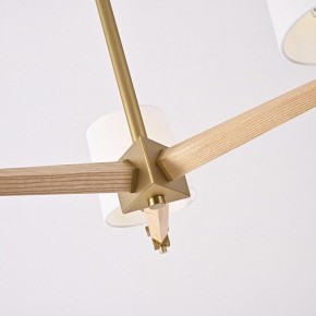 Люстра на штанге Imperiumloft Jorgenson White/Light wood STAVRA01 в Лесном - lesnoy.ok-mebel.com | фото 9