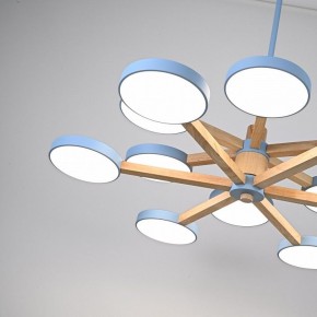 Люстра на штанге Imperiumloft TURNA Blue TURNA-DBL01 в Лесном - lesnoy.ok-mebel.com | фото 6