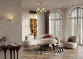 Люстра на штанге Maytoni Dynasty MOD402PL-L20BS3K в Лесном - lesnoy.ok-mebel.com | фото 5