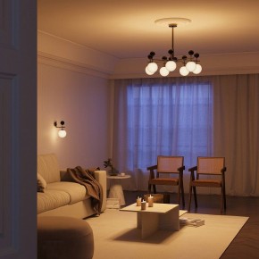 Люстра на штанге Maytoni Museo MOD436PL-05BS в Лесном - lesnoy.ok-mebel.com | фото 3