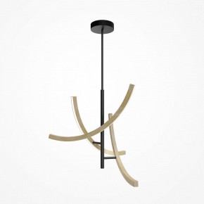 Люстра на штанге Maytoni Wabi MOD428PL-L27BK в Лесном - lesnoy.ok-mebel.com | фото 2