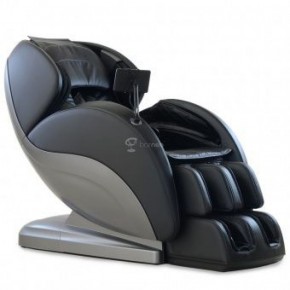 Массажное кресло PS6500 черно-серебряное в Лесном - lesnoy.ok-mebel.com | фото