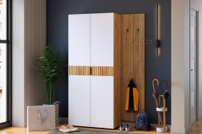 МЕБЕЛЬСОН К7 Прихожая (белое дерево) в Лесном - lesnoy.ok-mebel.com | фото