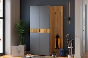 МЕБЕЛЬСОН К7 Прихожая (графит) в Лесном - lesnoy.ok-mebel.com | фото