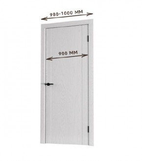 Межкомнатная дверь Bolivar Каньон браун (комплект) 900 в Лесном - lesnoy.ok-mebel.com | фото