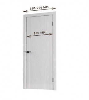 Межкомнатная дверь Bolivar Роялвуд белый (комплект) 800 в Лесном - lesnoy.ok-mebel.com | фото