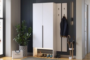 МЕРСИ Прихожая (модульная) белое дерево в Лесном - lesnoy.ok-mebel.com | фото