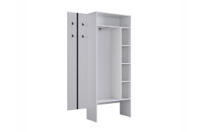 МЕРСИ Прихожая (модульная) белое дерево в Лесном - lesnoy.ok-mebel.com | фото 7