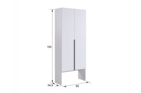 МЕРСИ Прихожая (модульная) графит в Лесном - lesnoy.ok-mebel.com | фото 4