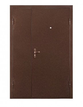 Металлическая дверь ПРОФИ DL (МЕТАЛЛ-МЕТАЛЛ) 2050*1250/ЛЕВАЯ в Лесном - lesnoy.ok-mebel.com | фото